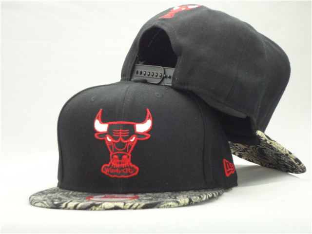 Chicago Bulls Snapback Hat ZY